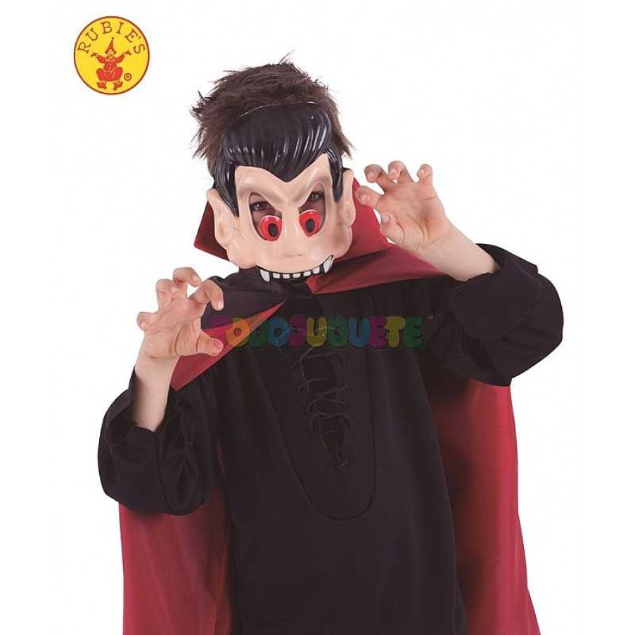 Disfraces Y Accesorios Todojuguete | Halloween Media M Scara Infantil Vampirillo