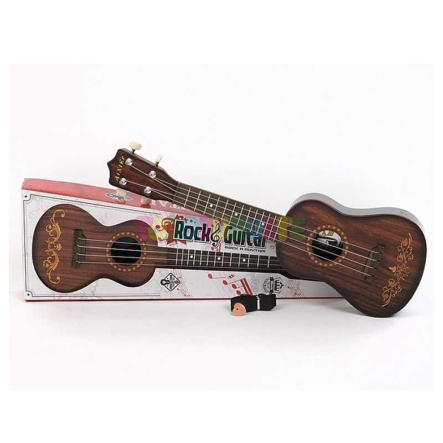 M Sica Todojuguete | Ukelele 58 Cm Rock & Guitar 4 Modelos Surtidos