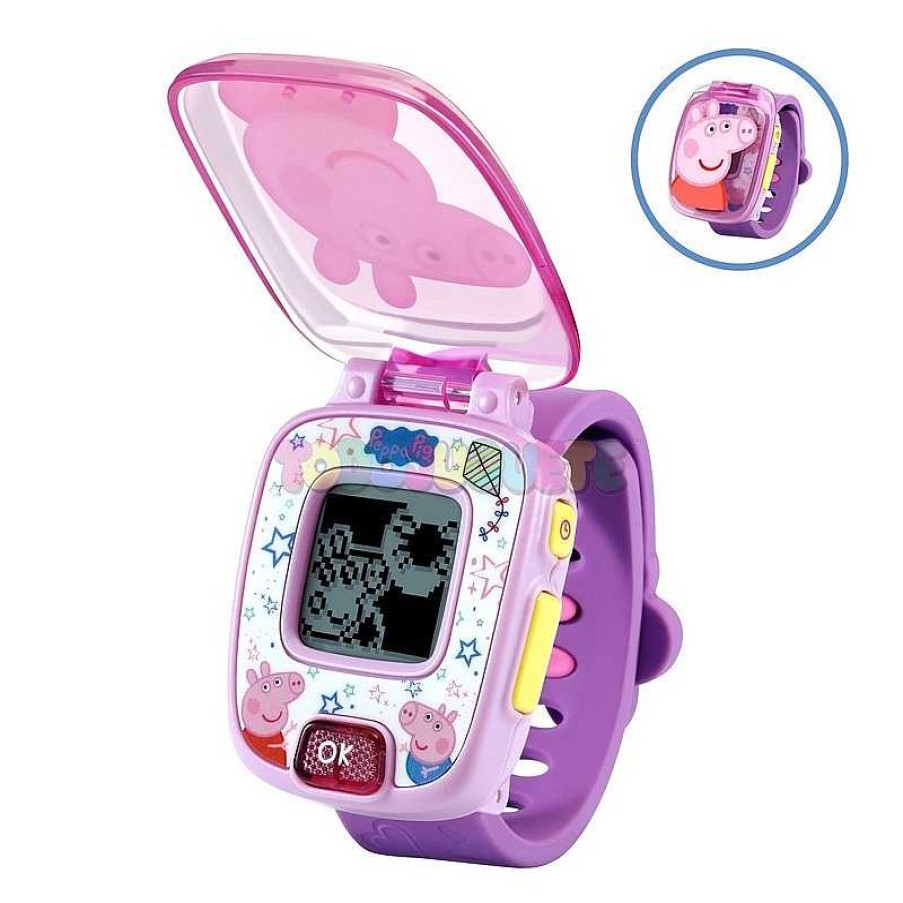 Juguete Electr Nico Y Multimedia Peppa Pig | Reloj Multifunci N Peppa Pig Morado