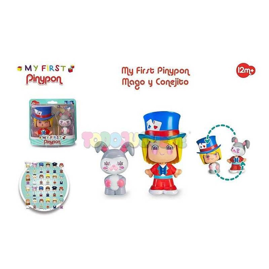 Personajes Y Accesorios Pin Y Pon | My First Pin Y Pon Mago Y Conejito