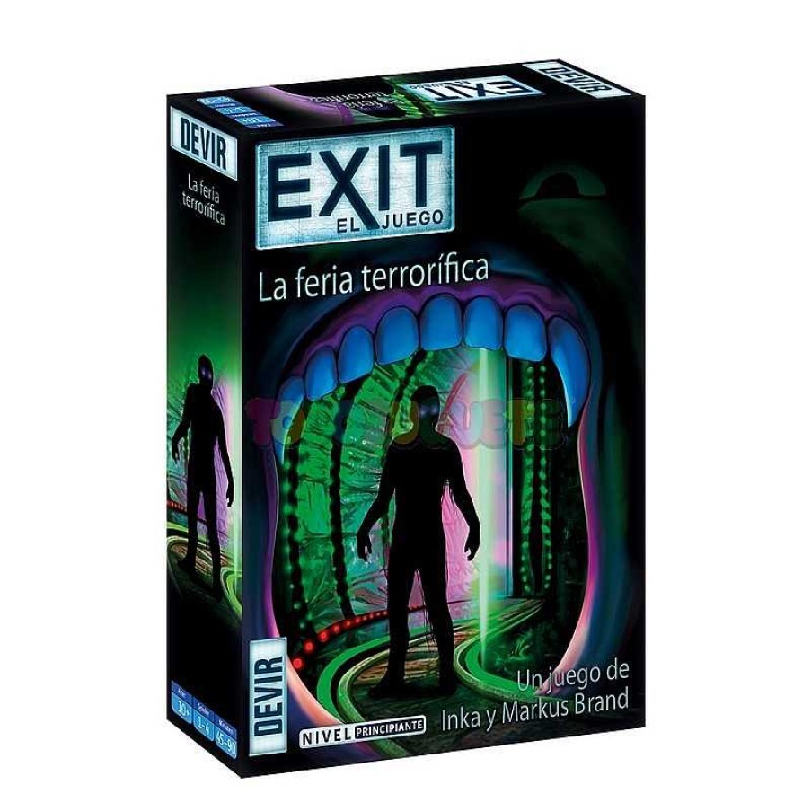 Juegos De Mesa Y Puzzles Devir Iberia, S.L. | Juego Exit 13 La Feria Terror Fica