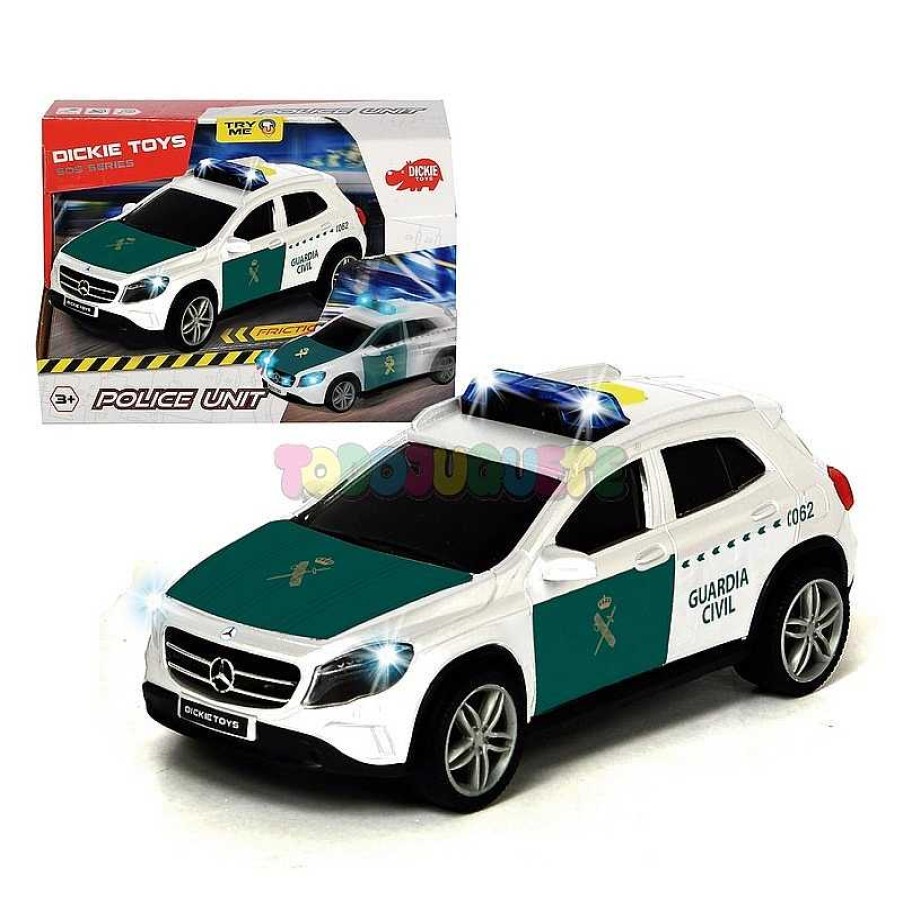 Coches, Circuitos Y Parkings Simba España,S.A. | Coche Guardia Civil Mercedes Clase A 15Cm