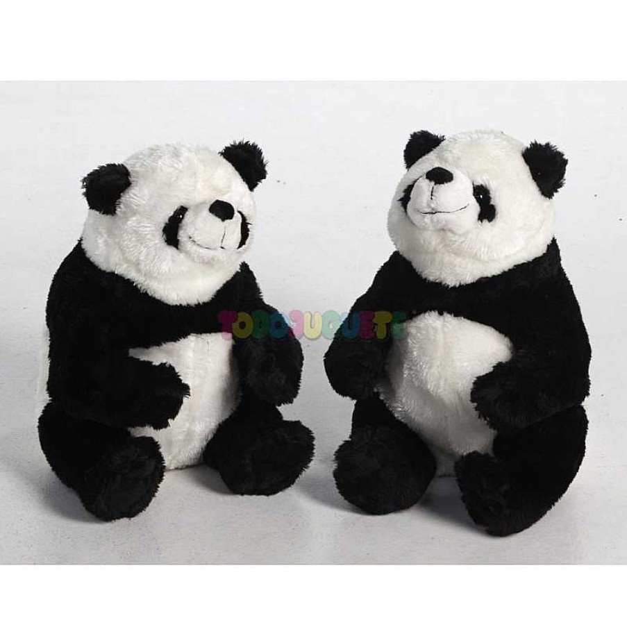 Peluches Todojuguete | Oso Panda Sentado 40 Cm (W7205-15)