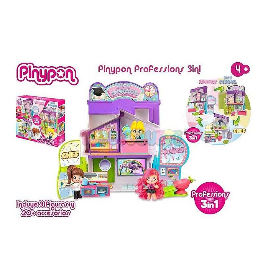 Mu Ecas Y Accesorios Pin Y Pon | Pin Y Pon Profesiones 3 En 1