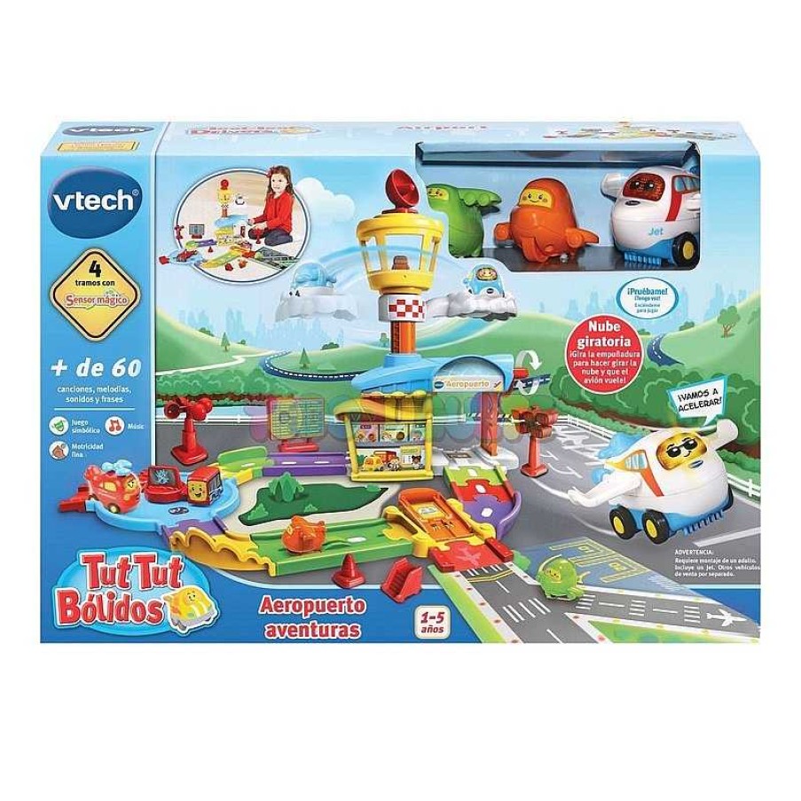 Primera Infancia Vtech Electronics Europe Bv | Tut Tut B Lidos Aeropuerto Aventuras + Jet