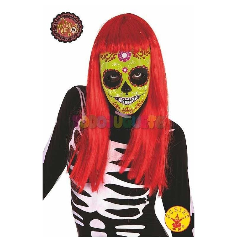 Disfraces Y Accesorios Todojuguete | Acc.Halloween M Scara Calavera Katrina Flor