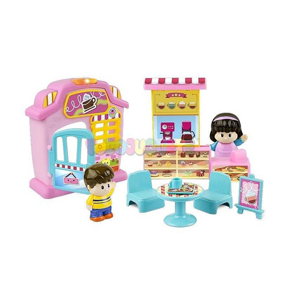 Primera Infancia Todojuguete | Cafeter A Caf Fun Playset Luz Y Sonidos