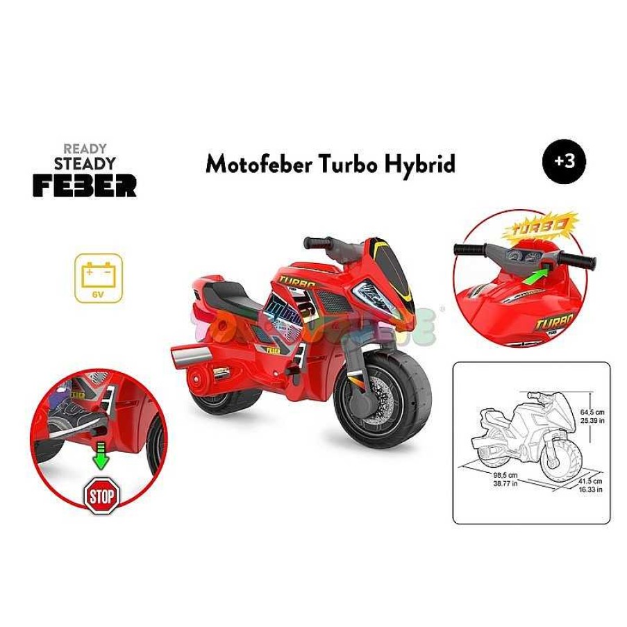 Veh Culos Conducibles Feber | Motofeber Turbo Hybrid 6V