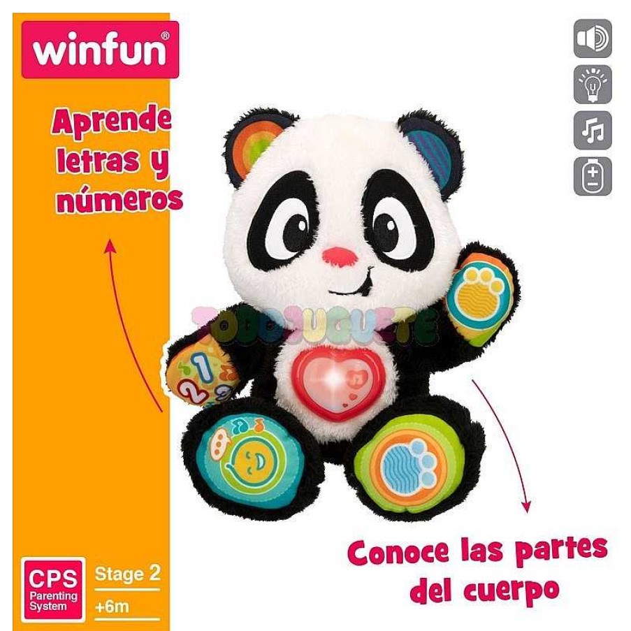 Primera Infancia Todojuguete | Oso Panda Aprende Conmigo Winfun