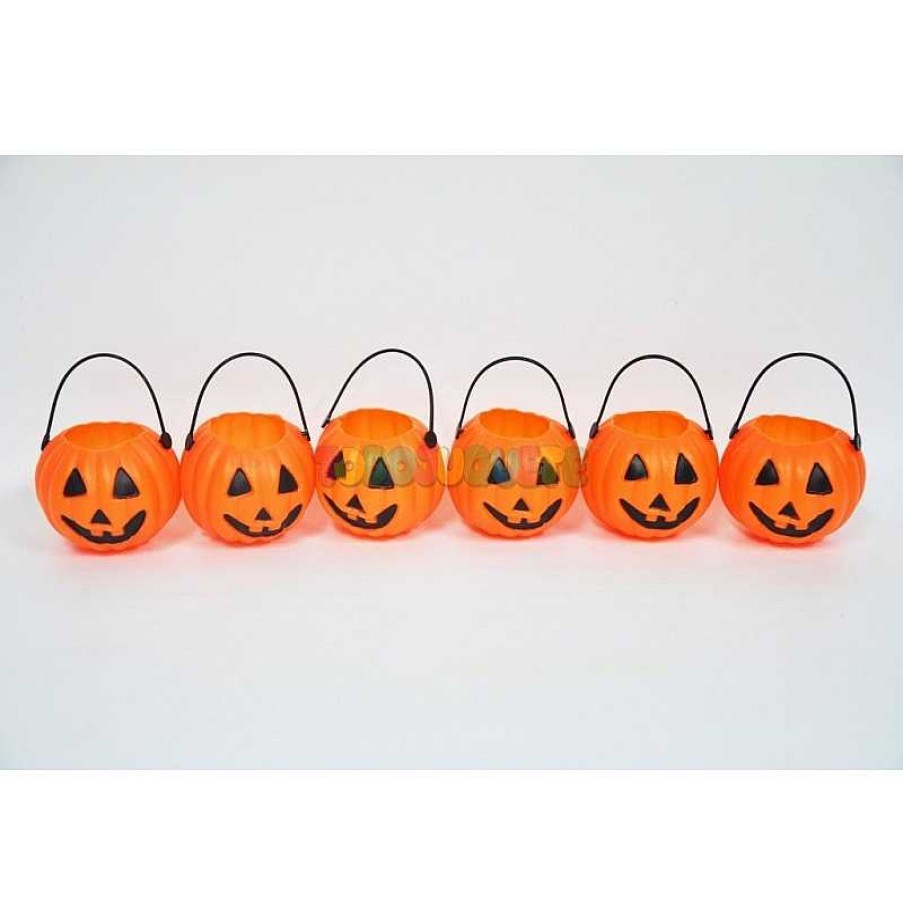 Disfraces Y Accesorios Todojuguete | Acc. Carnaval - Set 6 Mini Calabaza