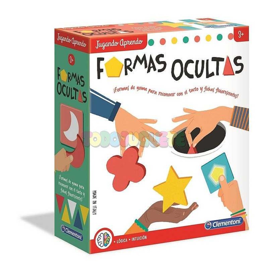 Juegos De Mesa Y Puzzles Clementoni Iberica,S.L. | Jugando Aprendo Formas Ocultas