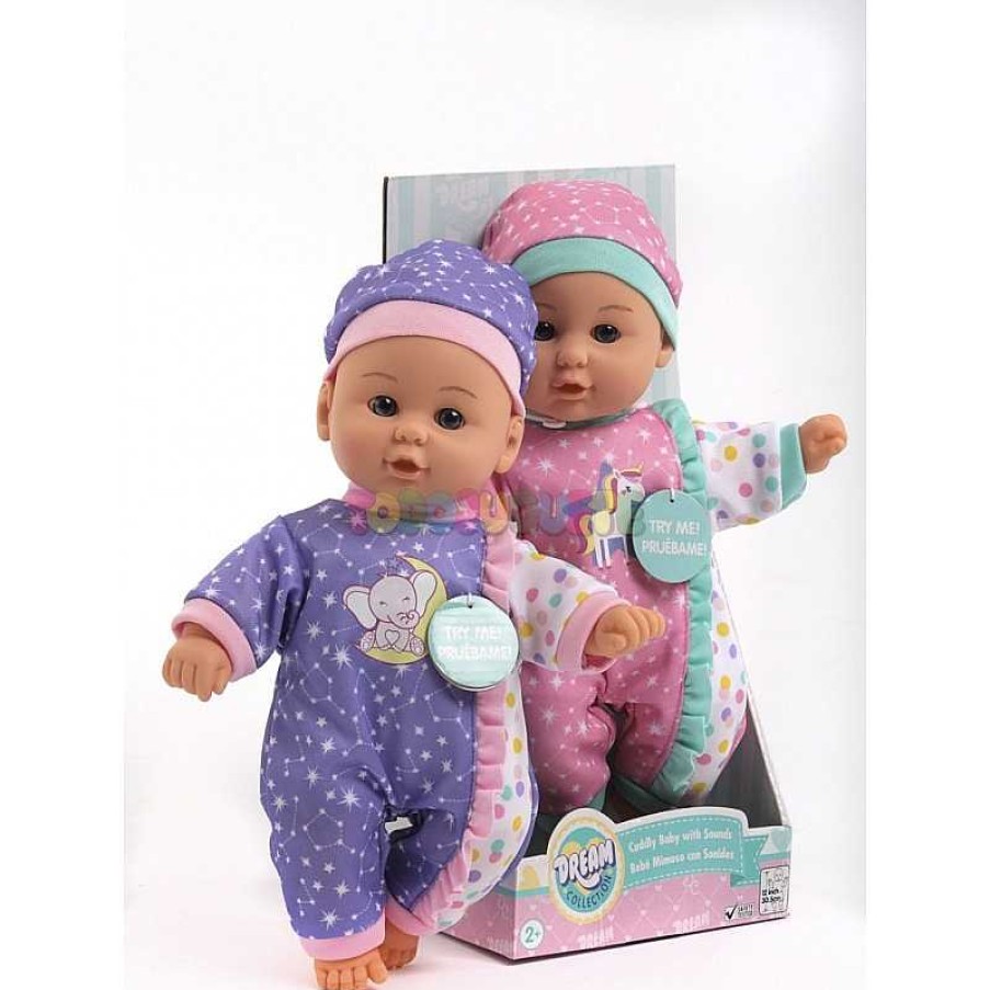 Mu Ecas Y Accesorios Gi-Go Toys Factory Ltd. | Mu Eco Beb 30 Cm En Pijama Con Sonidos 2 Surtidos