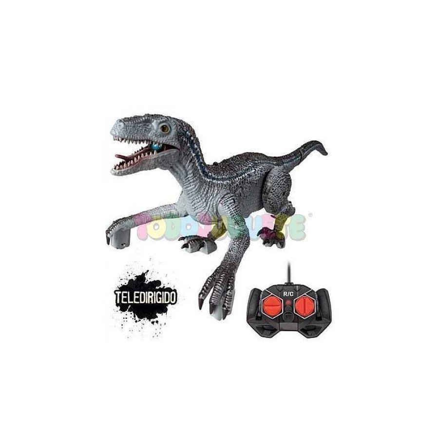 Rob Tica World Brands | Dinosaurio Velociraptor Radio Control