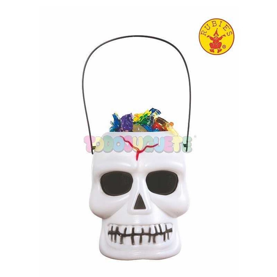 Disfraces Y Accesorios Todojuguete | Calavera Haloween Portacaramelos