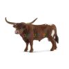 Personajes Y Accesorios Schleich | Figura Toro Tejano Longhorn Schleich