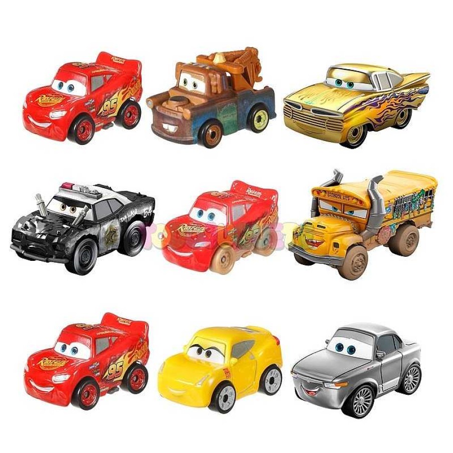 Coches, Circuitos Y Parkings Cars | Cars Pack 3 Coches Mini Racers Surtido