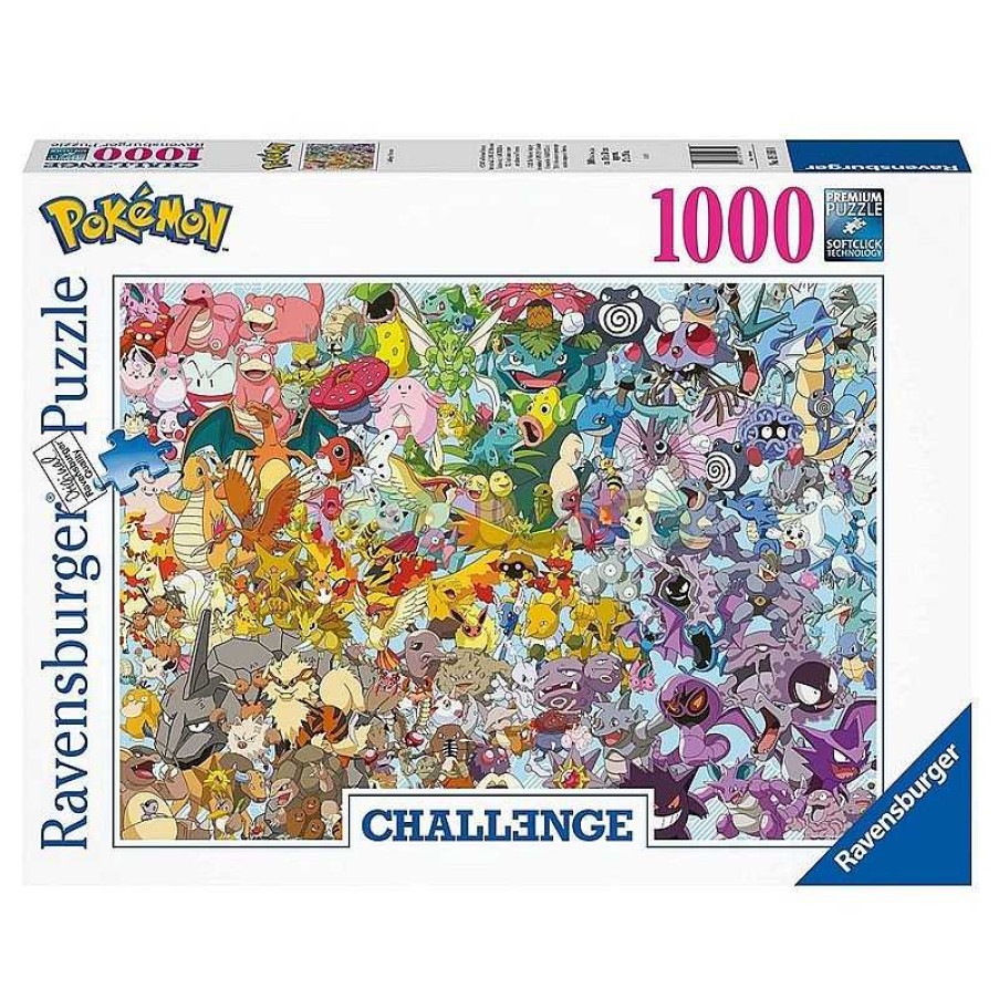 Juegos De Mesa Y Puzzles Pokemon | Puzzle 1000 Challenge Pokemon