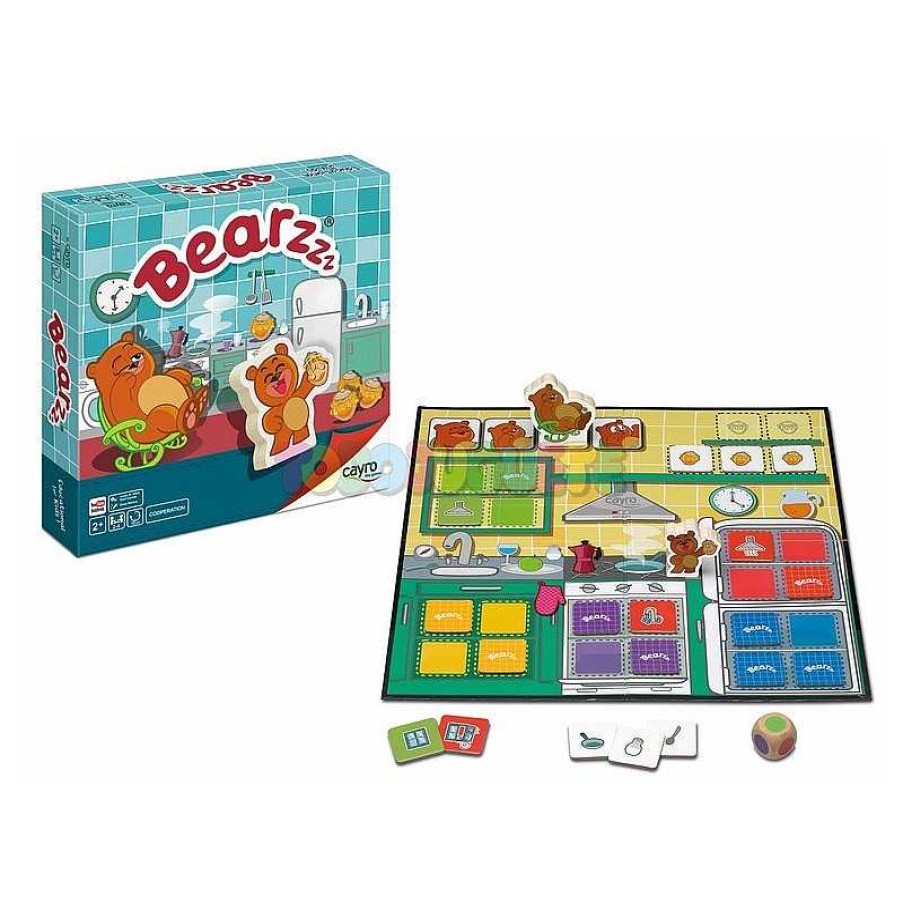 Juegos De Mesa Y Puzzles Cayro Juegos,S.L. | Juego Bearzzz Ositos Accion Cayro