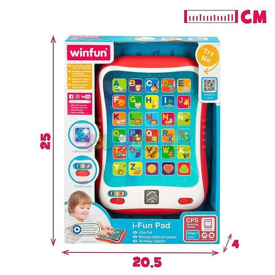 Primera Infancia Todojuguete | Tableta Educativa I-Fun Pad Espa Ol Winfun