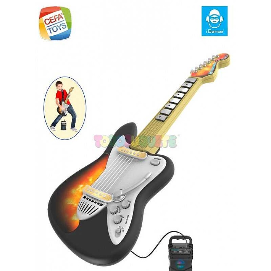 M Sica Cefa Toys,S.A. | Guitarra El Ctrica Con Amplificador Jam Hero