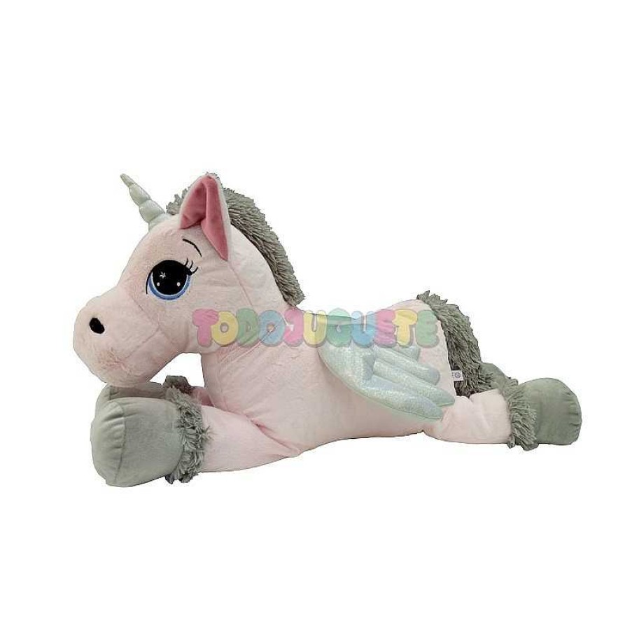 Peluches Team Leader | Peluche Unicornio 80 Cm 2 Colores Surtidos