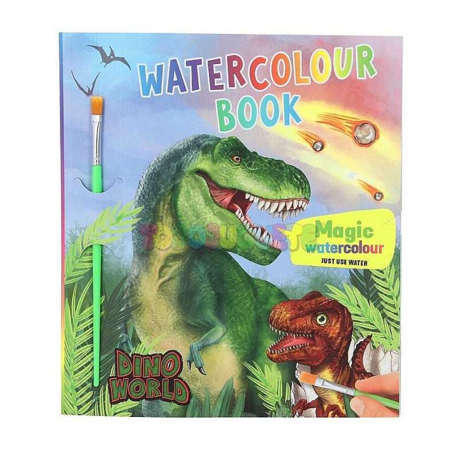 Manualidades Todojuguete | Dino World Libro De Acuarelas