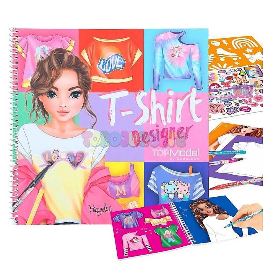 Manualidades Top Model | Top Model Cuaderno T-Shirt Designer