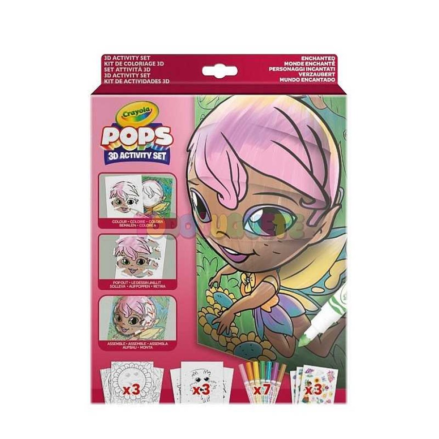 Manualidades Crayola | Color Pops 3D Personajes M Gicos Crayola