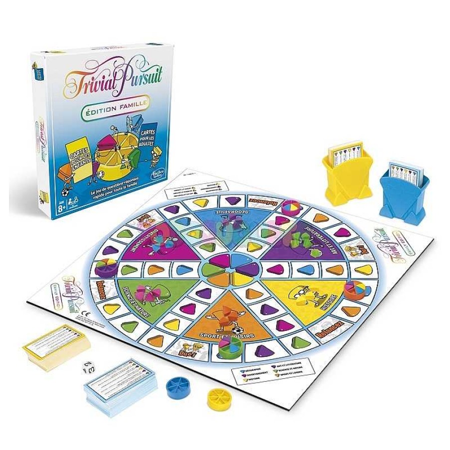 Juegos De Mesa Y Puzzles Hasbro | Juego Trivial Pursuit Edici N Familia