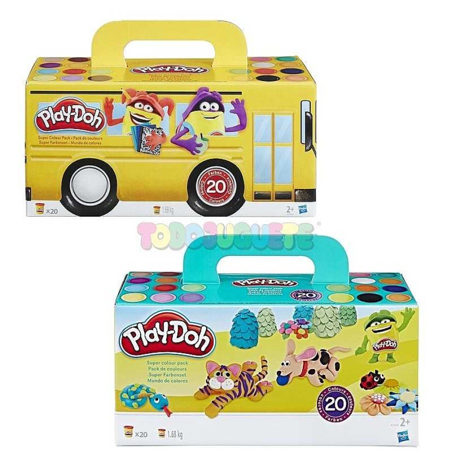 Manualidades Play Doh | Play Doh Pack 20 Botes