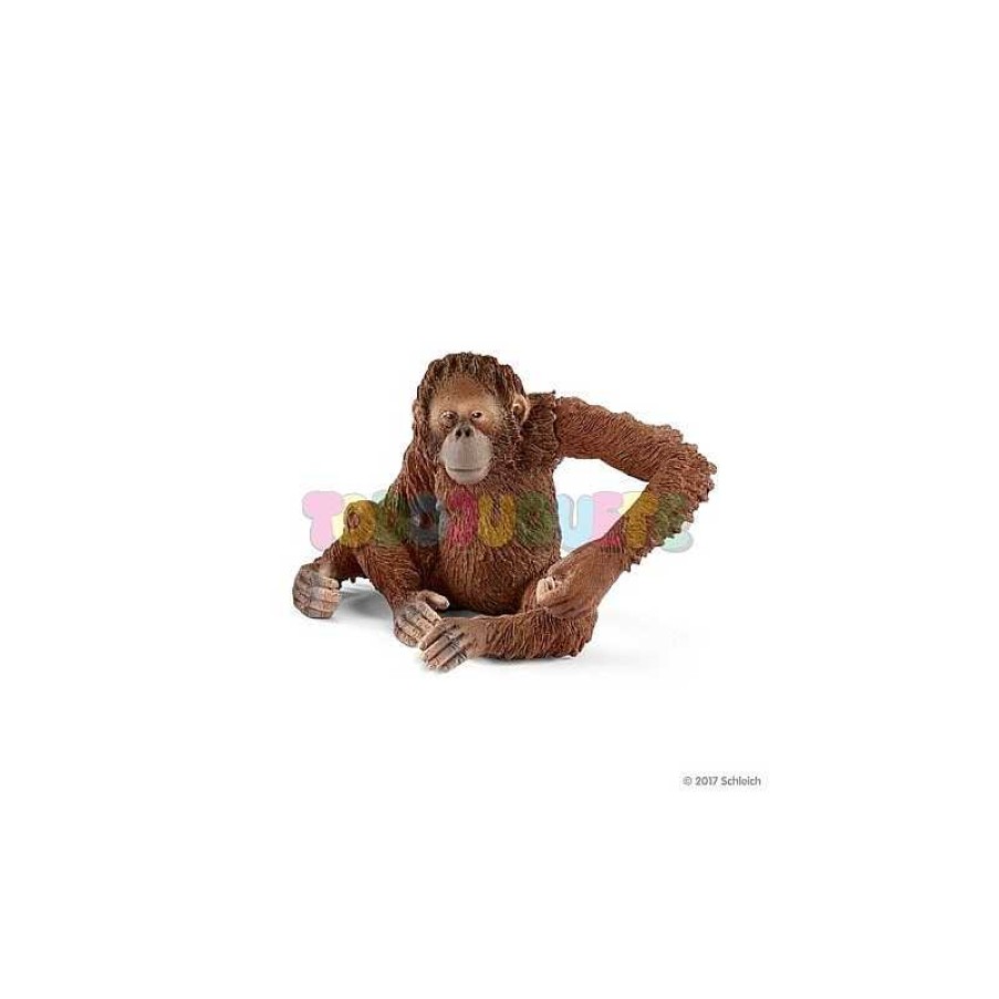 Personajes Y Accesorios Schleich | Figura Orangut N Hembra Schleich