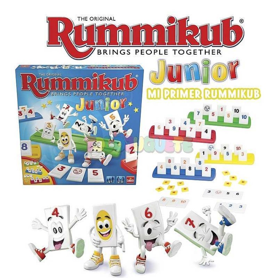 Juegos De Mesa Y Puzzles Goliath Games Iberia Srl | Juego Rummikub Junior