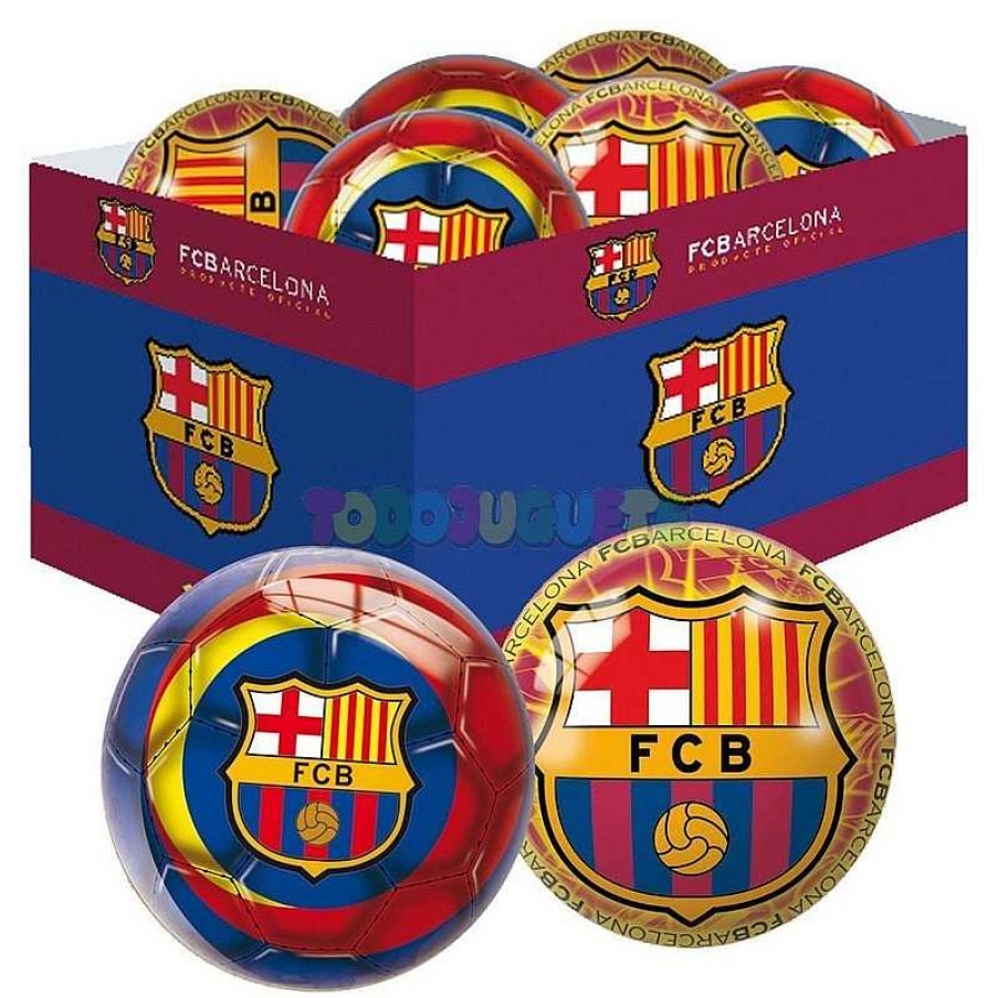 Deportes Y Bicicletas Barcelona | Pelota Decorada 140 Fc Barcelona