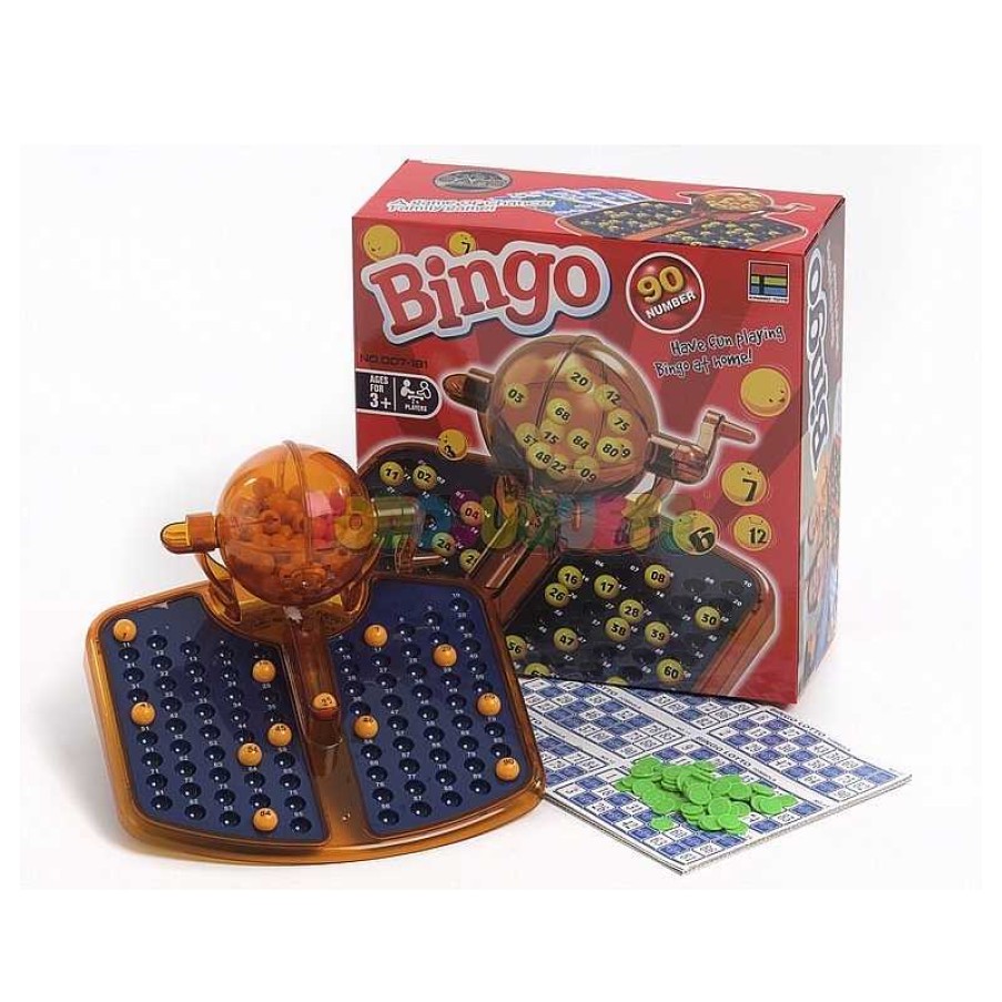 Juegos De Mesa Y Puzzles Alfabest | Bingo De 90 N Meros Y 48 Cartones Family Game