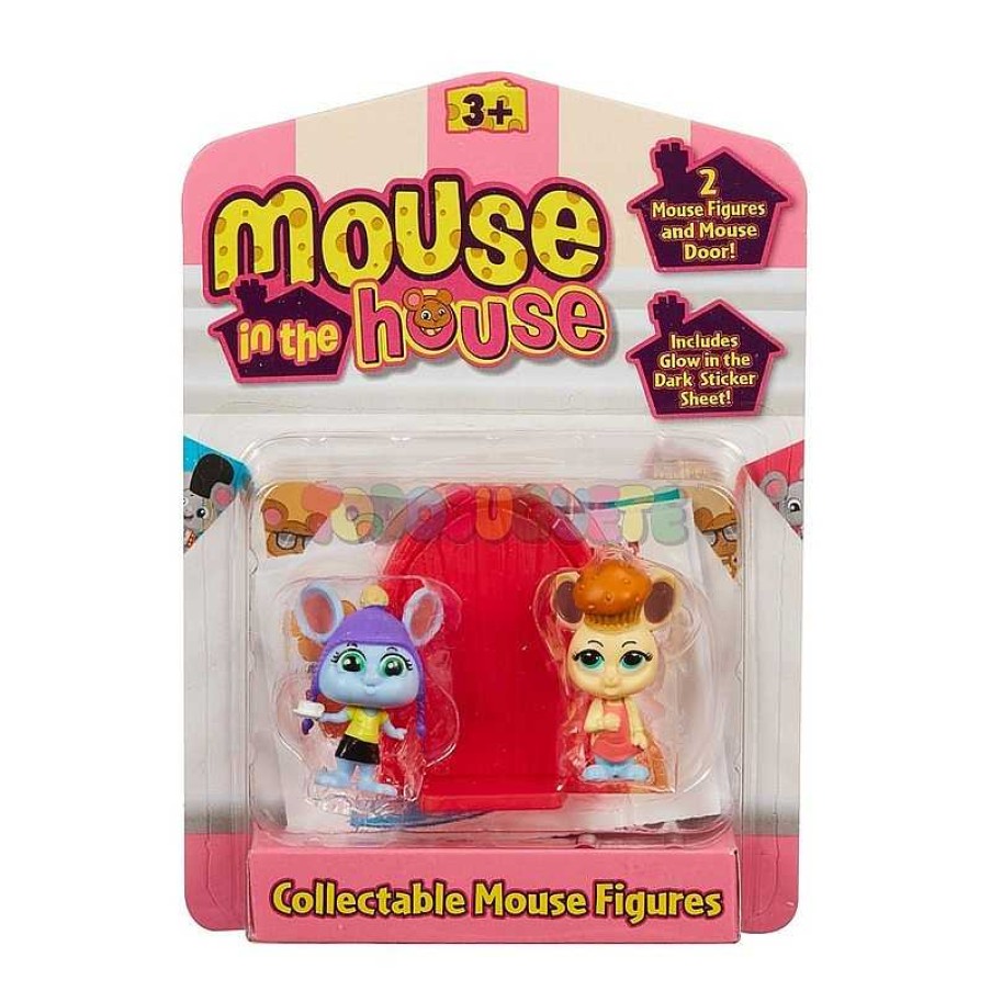 Personajes Y Accesorios Pocoyo | Mouse In The House Pack 2 Figuras