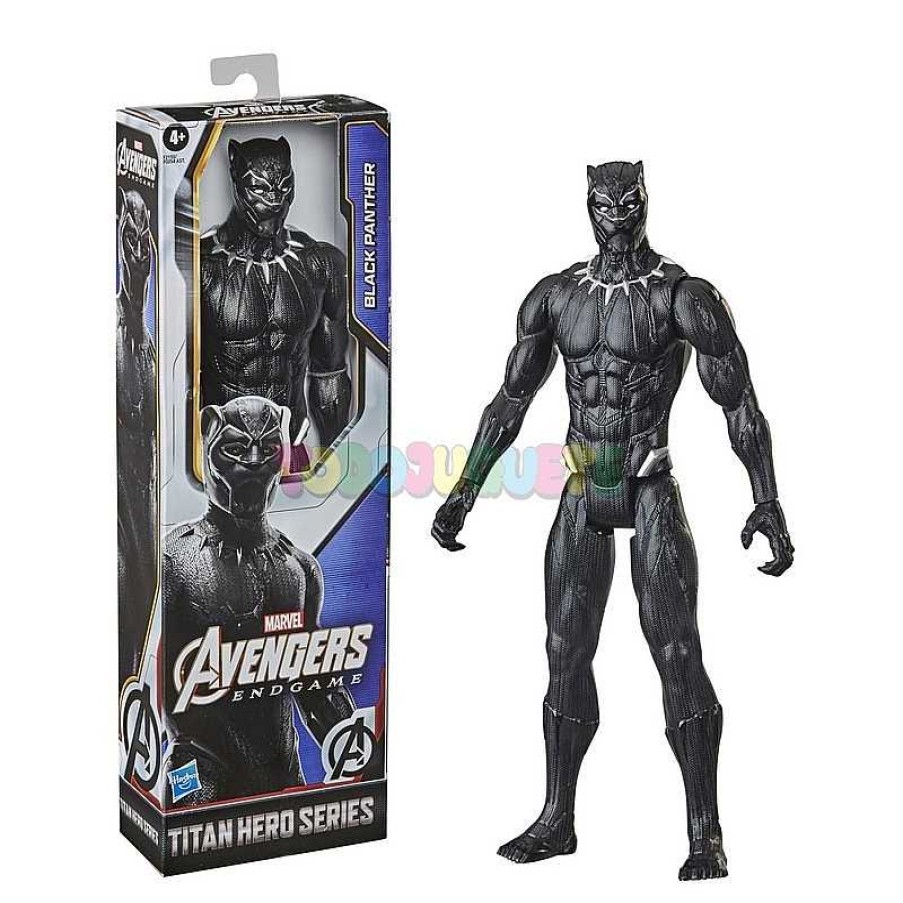 Personajes Y Accesorios Hasbro | Avengers Figura Titan Black Panther 2.3