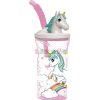 Art Culos Regalo Todojuguete | Vaso Figura 3D 360Ml Unicorn Rainbow