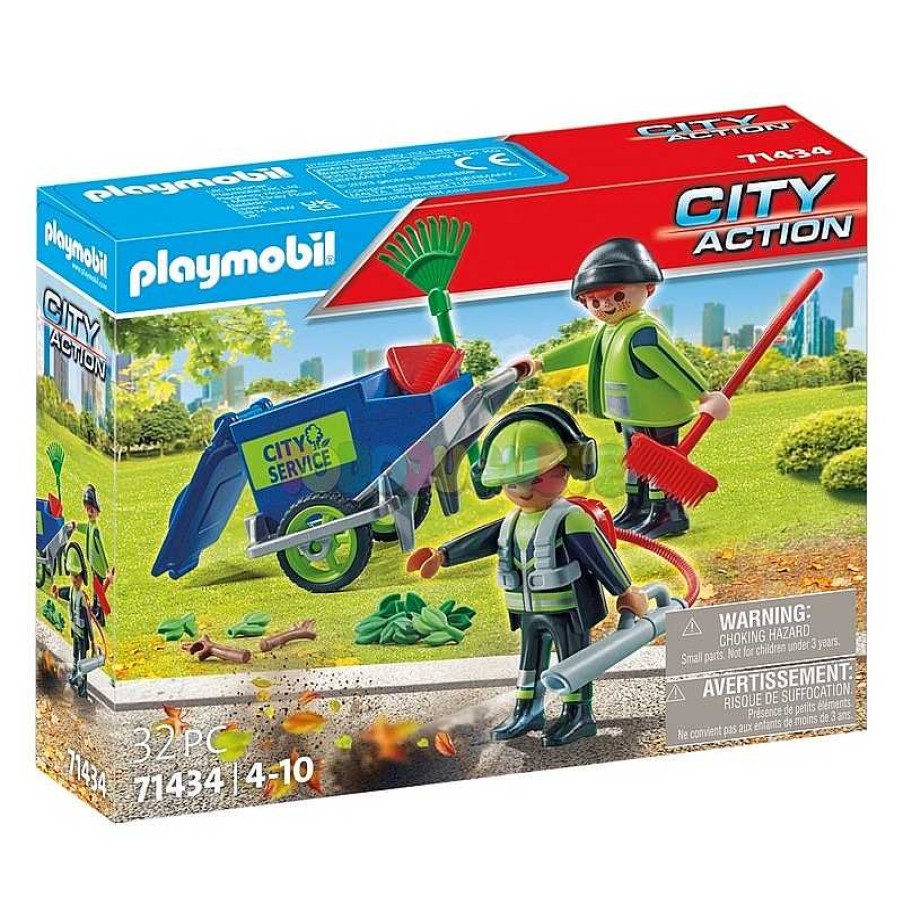 Personajes Y Accesorios Playmobil,S.A. | Equipo De Limpieza Urbana Playmobil