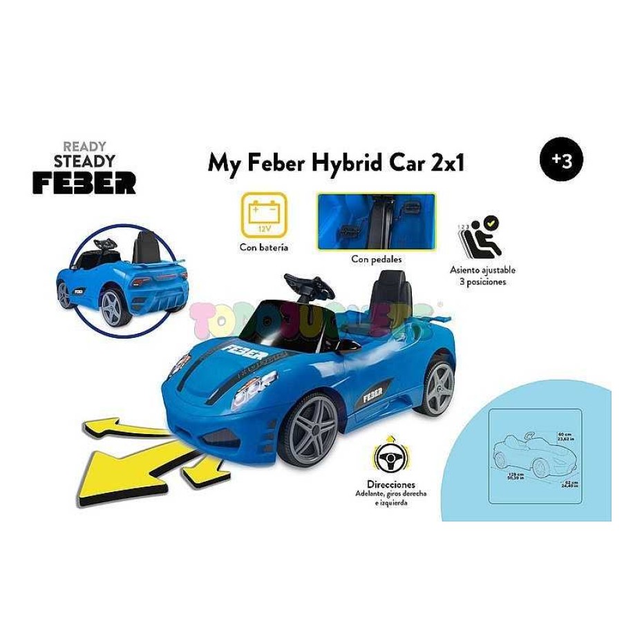 Veh Culos Conducibles Feber | Coche My Feber Hydrid Car 12V 2X1