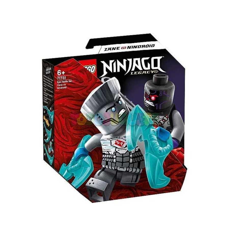 Juegos De Construcci N Lego | Lego Ninjago Batalla Legendaria Zane Vs Nindroide