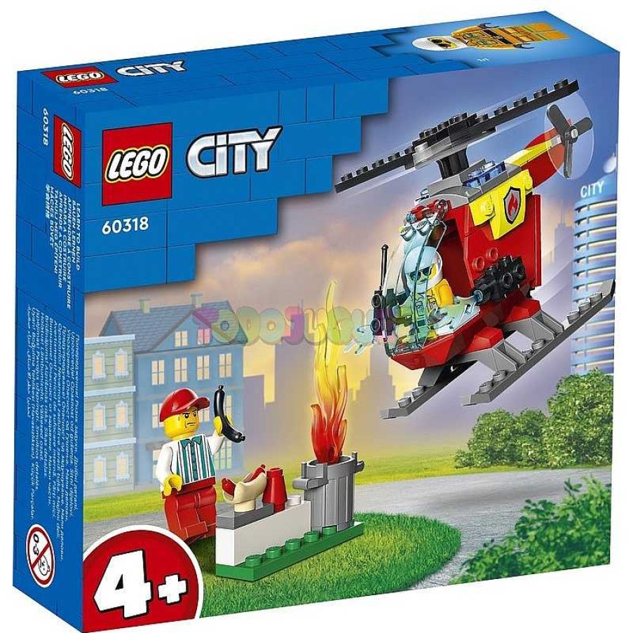 Juegos De Construcci N Lego | Lego City Helic Ptero De Bomberos