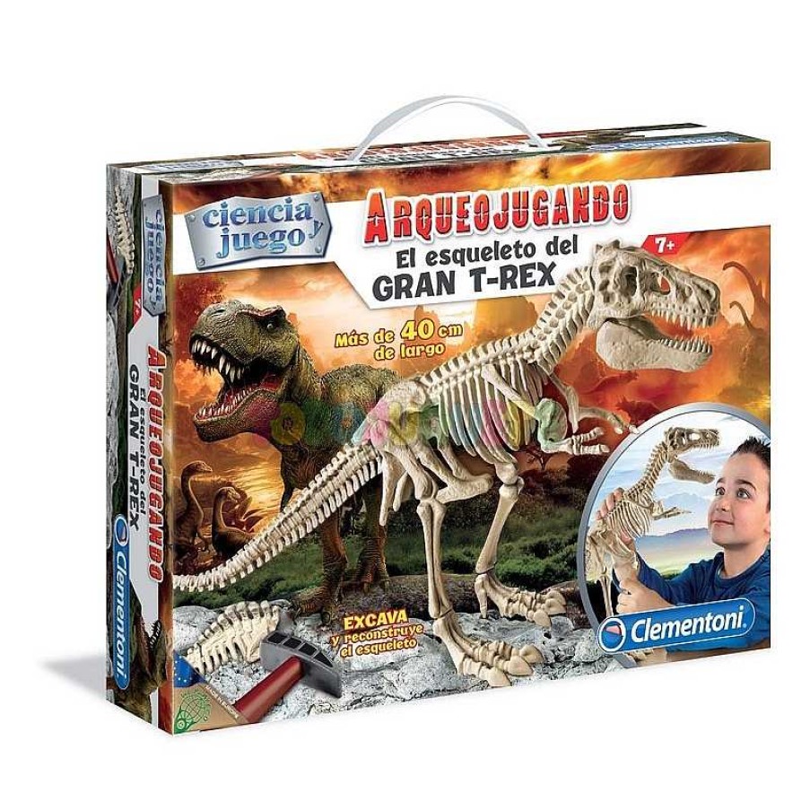 Juegos Educativos Clementoni Iberica,S.L. | Arqueojugando T-Rex Gigante