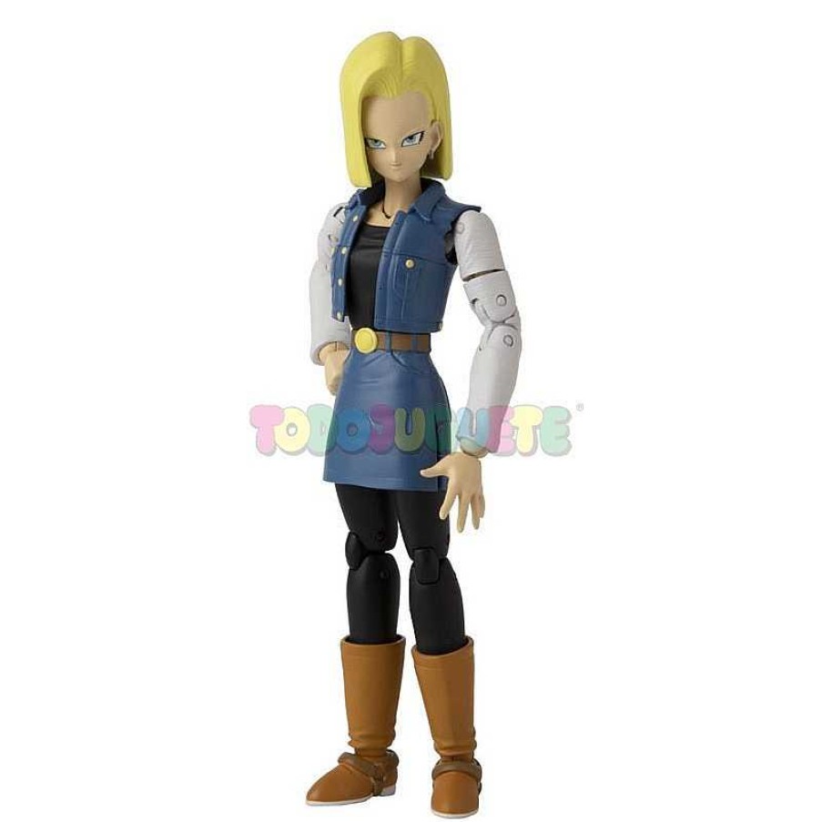 Personajes Y Accesorios Dragon Ball | Dragon Ball Figura Androide 18 Dragon Stars