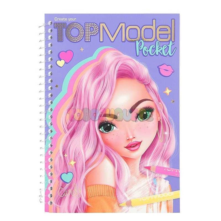 Manualidades Top Model | Top Model Cuaderno Para Colorear