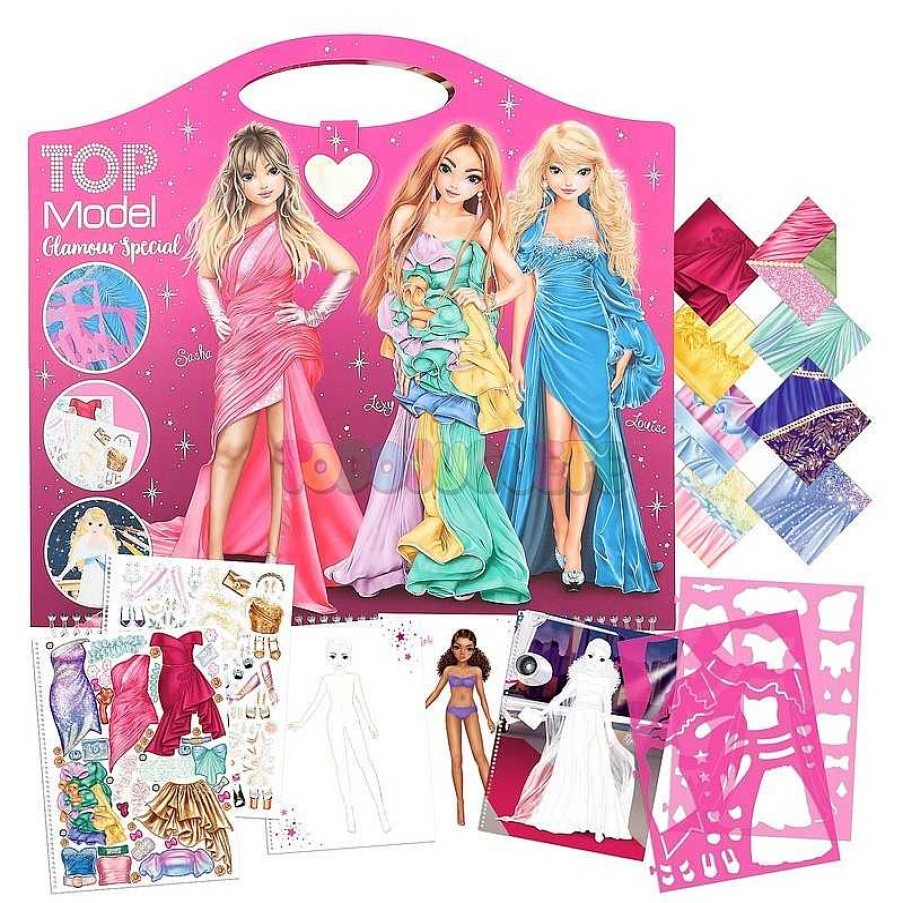 Manualidades Top Model | Top Model Cuaderno Para Colorear