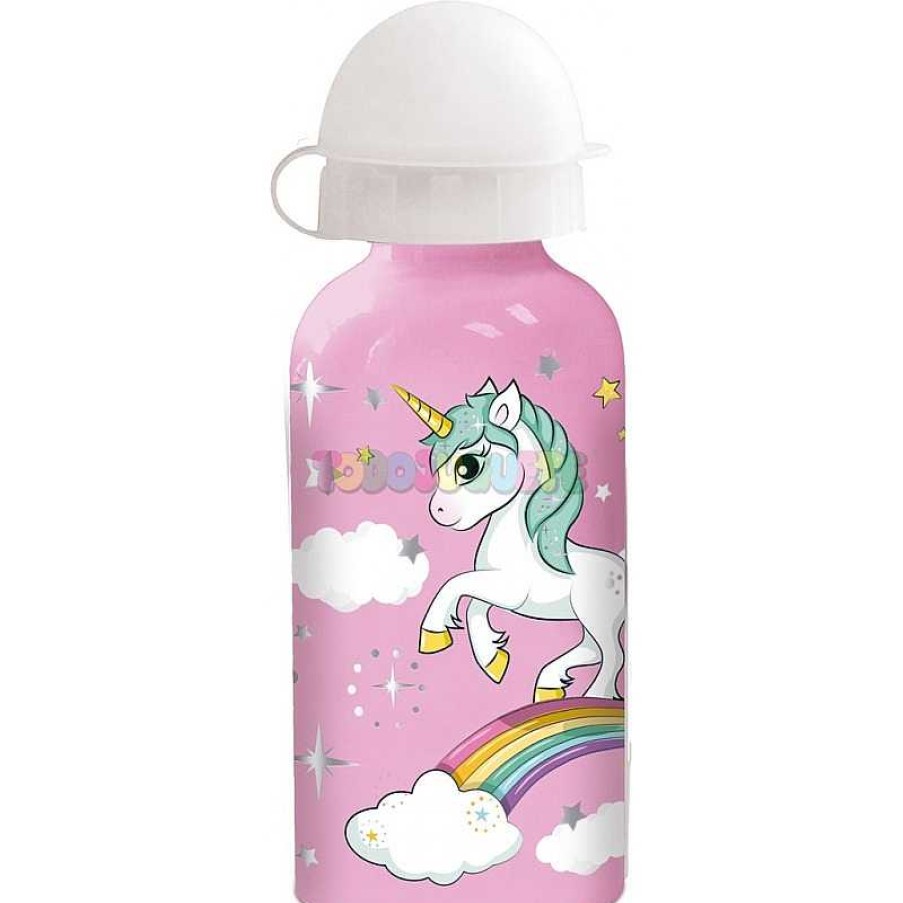 Art Culos Regalo Todojuguete | Botella Aluminio 400Ml Unicorn Rainbow