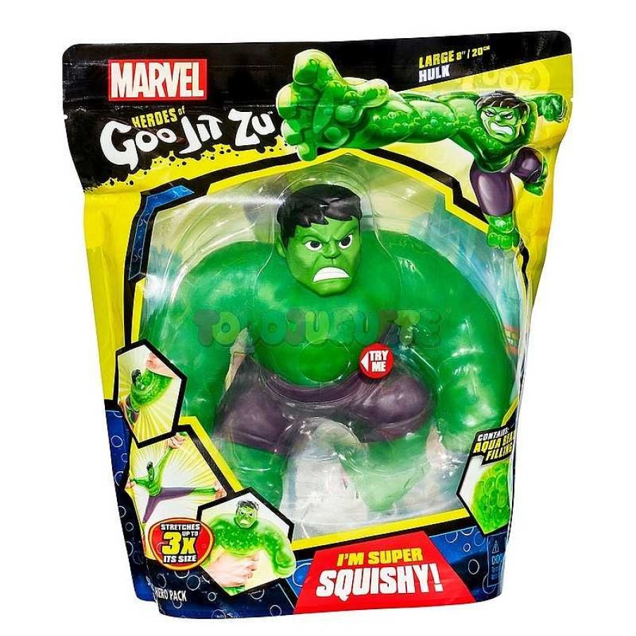 Personajes Y Accesorios Pocoyo | Goo Jit Zu Figura Super H Roe Hulk