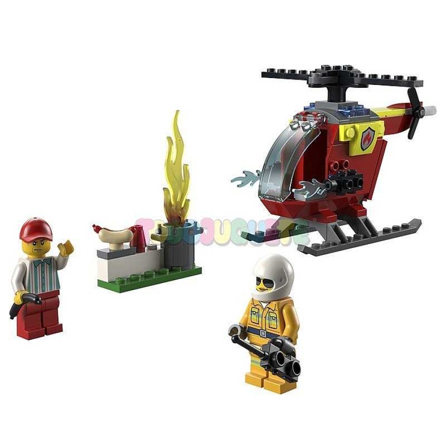 Juegos De Construcci N Lego | Lego City Helic Ptero De Bomberos