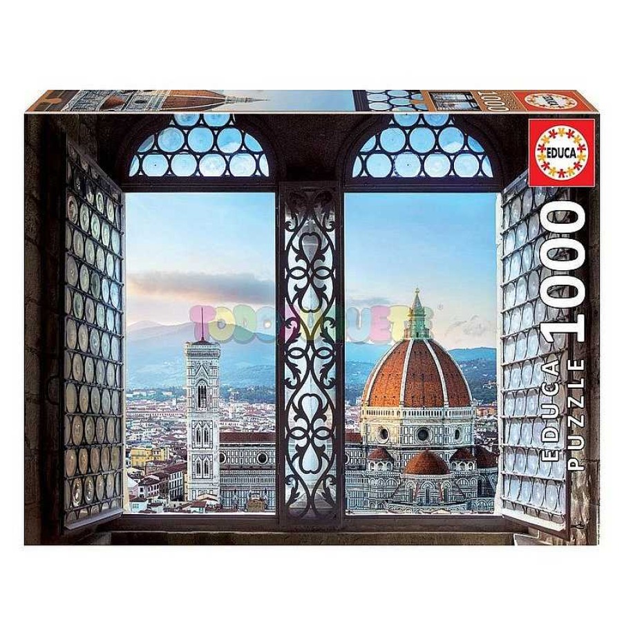 Juegos De Mesa Y Puzzles Educa Borras S.A. | Puzzle 1000 Vistas De Florencia