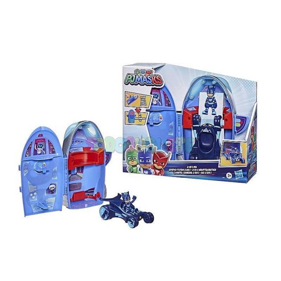 Personajes Y Accesorios Hasbro | Pj Masks Cuartel General Deluxe